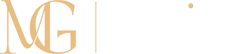 O logotipo apresenta um design elegante e moderno sobre um fundo azul-escuro. À esquerda, estão as letras “MG”, estilizadas em uma fonte sofisticada. A letra M é dourada e conectada de forma fluida com a letra G, também dourada, criando um efeito visual integrado e harmonioso. Ao lado direito das iniciais, separadas por uma linha vertical fina, estão escritos os nomes "Marcio Germano" em branco. A palavra “Marcio” aparece acima da palavra “Germano”. Ambas usam uma fonte serifada com um toque contemporâneo, conferindo profissionalismo e sofisticação ao conjunto. A letra "i" em “Marcio” tem um ponto dourado, criando um pequeno detalhe visual que combina com as iniciais à esquerda.